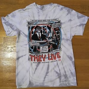 They Live Movie T-shirt John Carpenter Cult medium